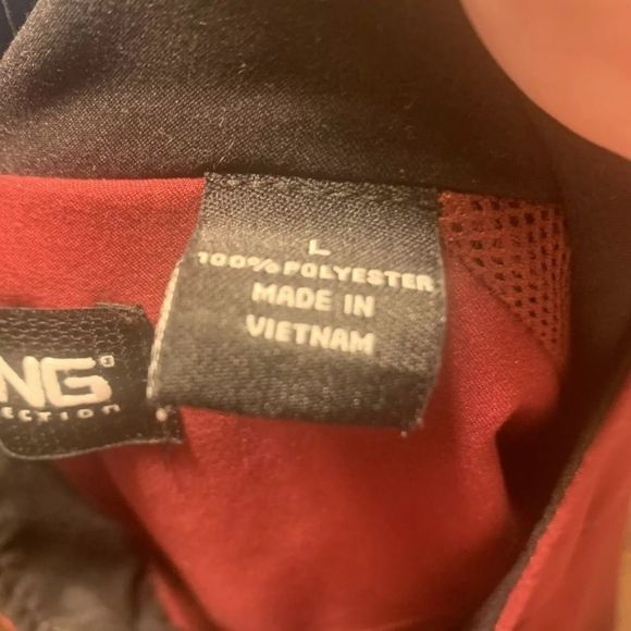 Ping Golf 1/4 Zip Pullover Windbreaker With Removable Sleeves size Large - Picture 4 of 10